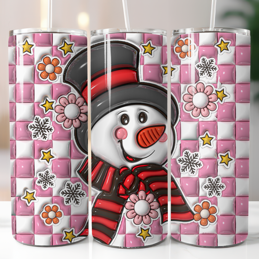 3D Puffy Christmas, Sublimation Transfer