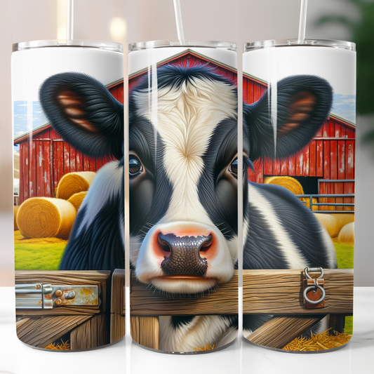 Milk Cow, Sublimation Transfer