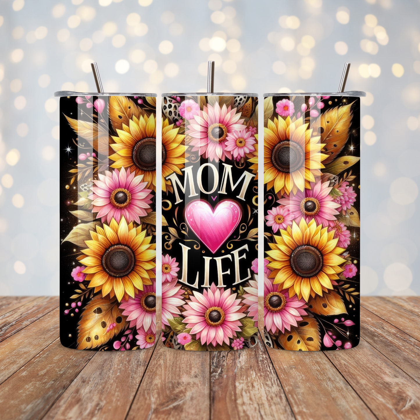 Mom Life Sunflower Sublimation Transfer