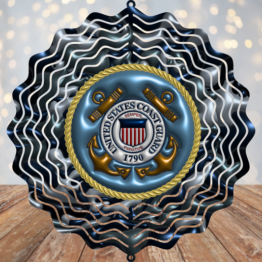 United States Coast Guard Wind Spinner