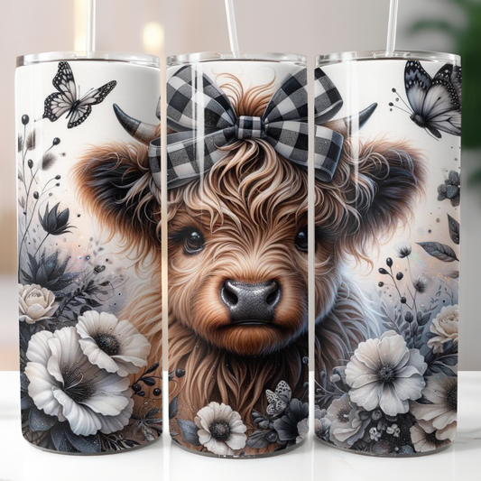 Highland Cow, Sublimation Prints