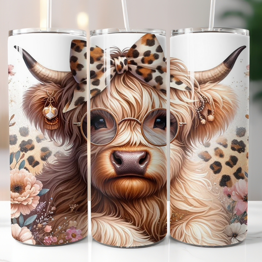 Highland Cow, Sublimation Prints