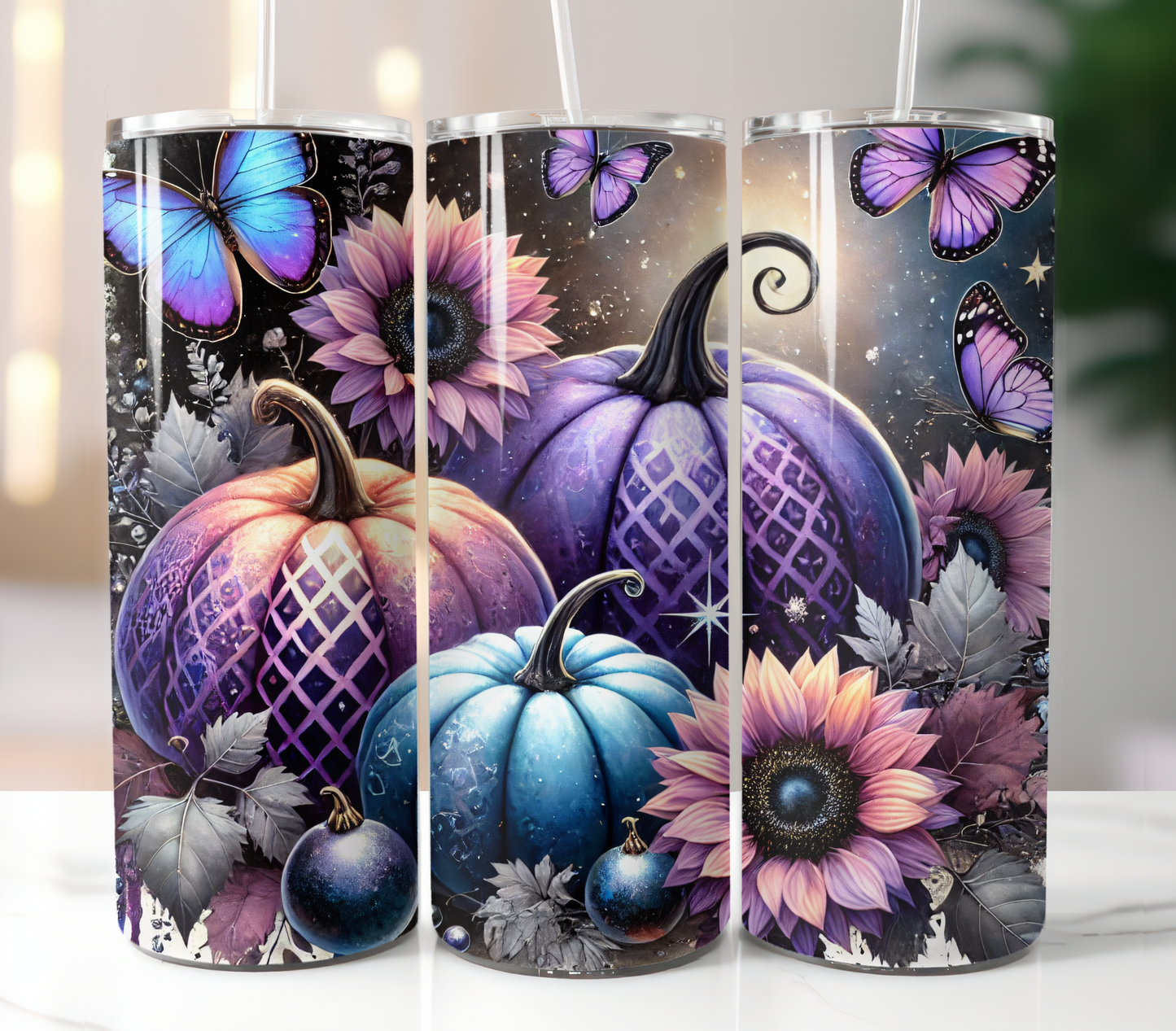 Purple Pumpkins, Sublimation Prints