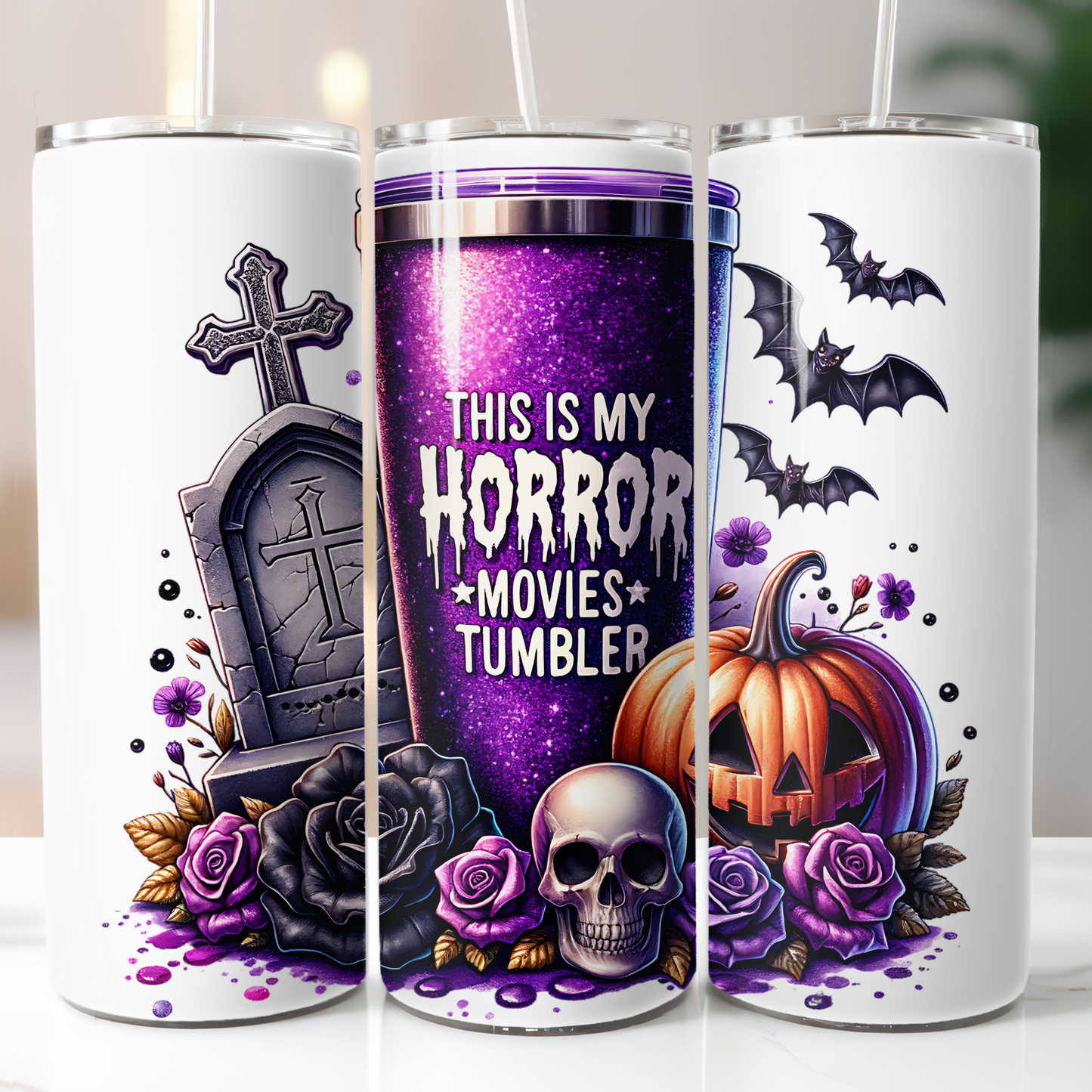 Horror Movie Tumbler