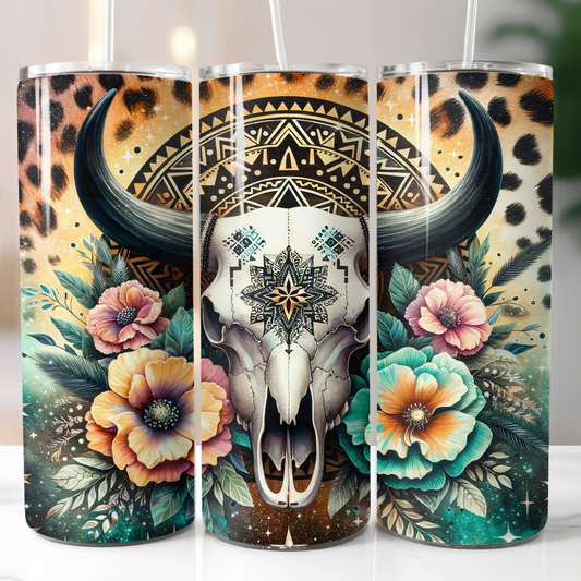 Bull Head, Sublimation Transfer