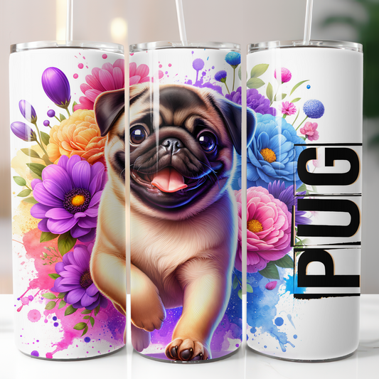 Pug, Sublimation Transfer