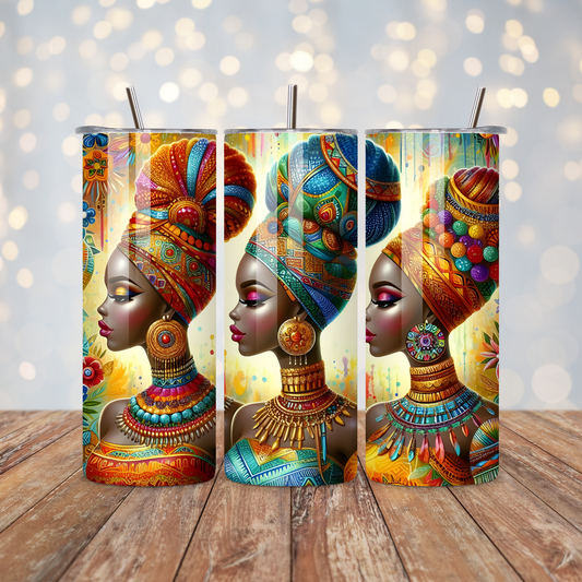 Beautiful Trio African Woman Sublimation Transfer