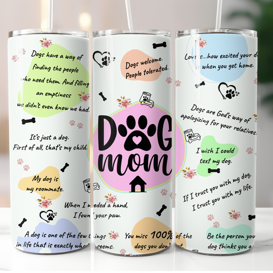 Dog Mom, Sublimation Prints