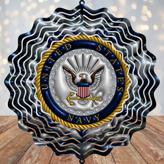 United States Navy Wind Spinner