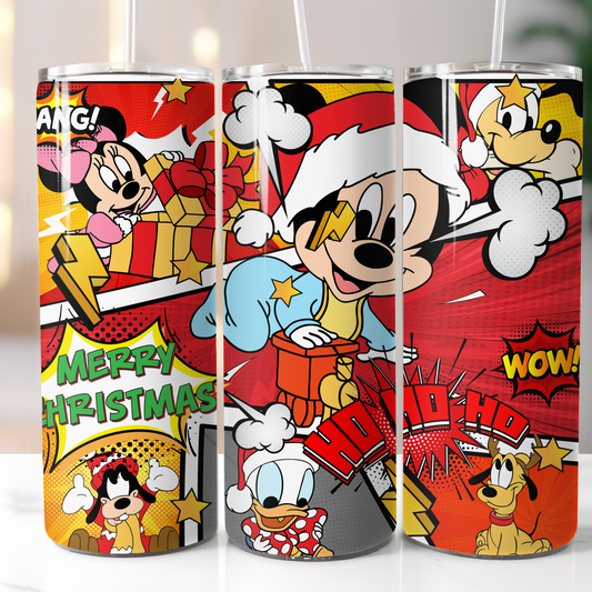 Disney Christmas, Sublimation, Ready to Print, Ready To Press, Print Out Transfer, 20 oz, Skinny Tumbler Transfer, NOT A DIGITAL