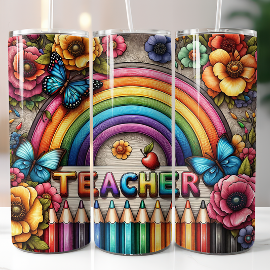 Teacher Pencils, Sublimation Transfer