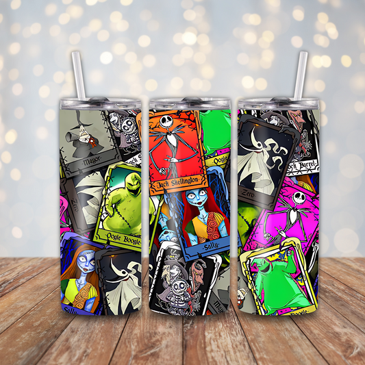 Nightmare Before Christmas Tarot Cards Sublimation Transfers