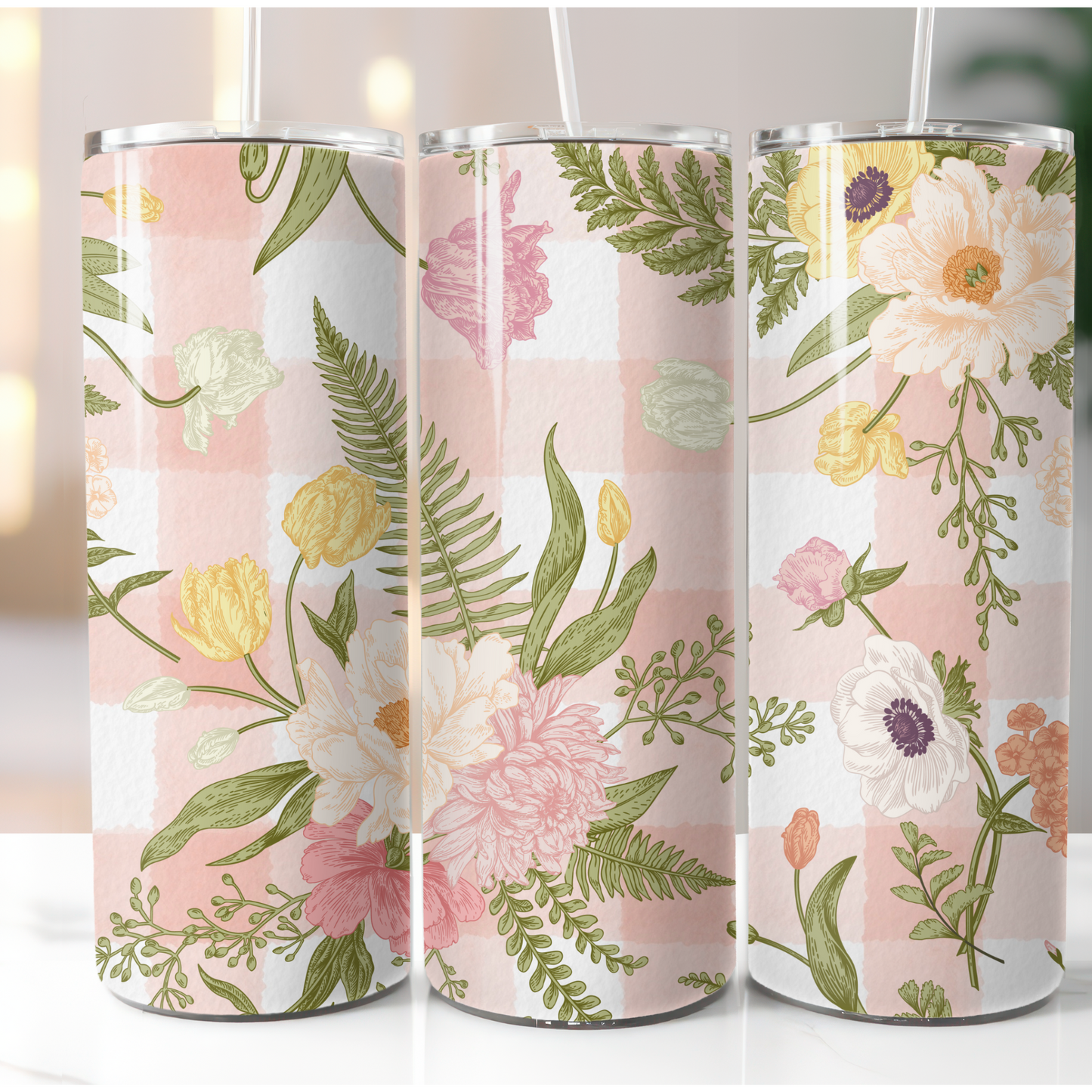 Flowers, Sublimation, Ready to Print, Ready To Press, Print Out Transfer, 20 oz, Skinny Tumbler Transfer, NOT A DIGITAL