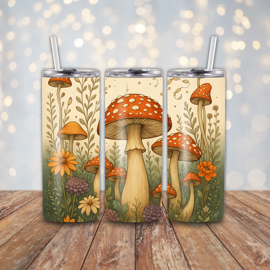 Boho Mushrooms Sublimation Transfers