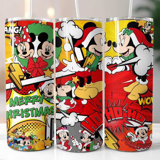 Disney Christmas, Sublimation, Ready to Print, Ready To Press, Print Out Transfer, 20 oz, Skinny Tumbler Transfer, NOT A DIGITAL