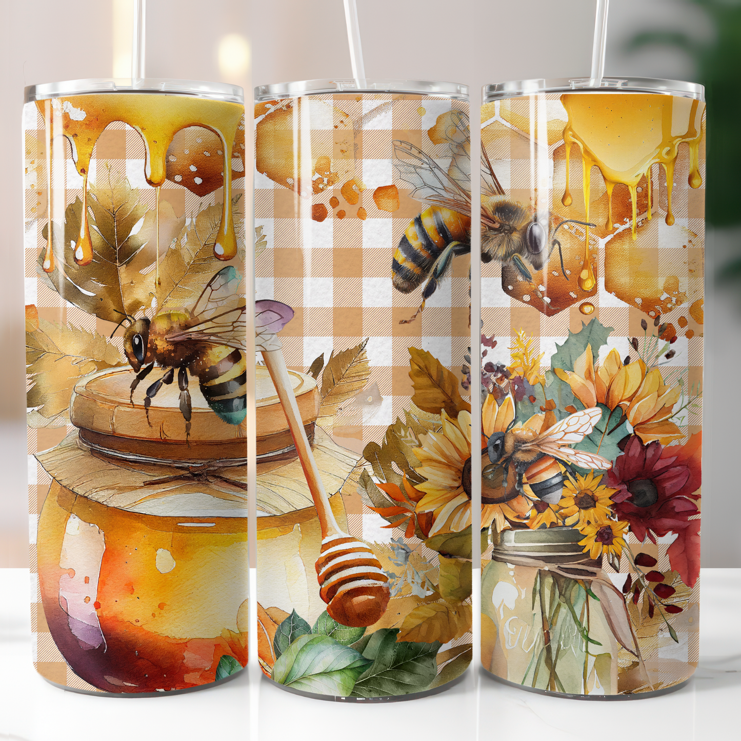 Honey Bee, Sublimation Transfer