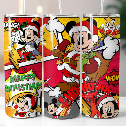 Disney Christmas, Sublimation, Ready to Print, Ready To Press, Print Out Transfer, 20 oz, Skinny Tumbler Transfer, NOT A DIGITAL