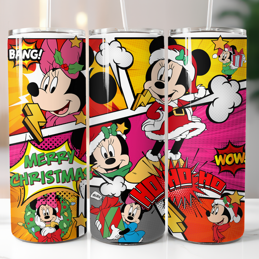 Disney Christmas, Sublimation, Ready to Print, Ready To Press, Print Out Transfer, 20 oz, Skinny Tumbler Transfer, NOT A DIGITAL