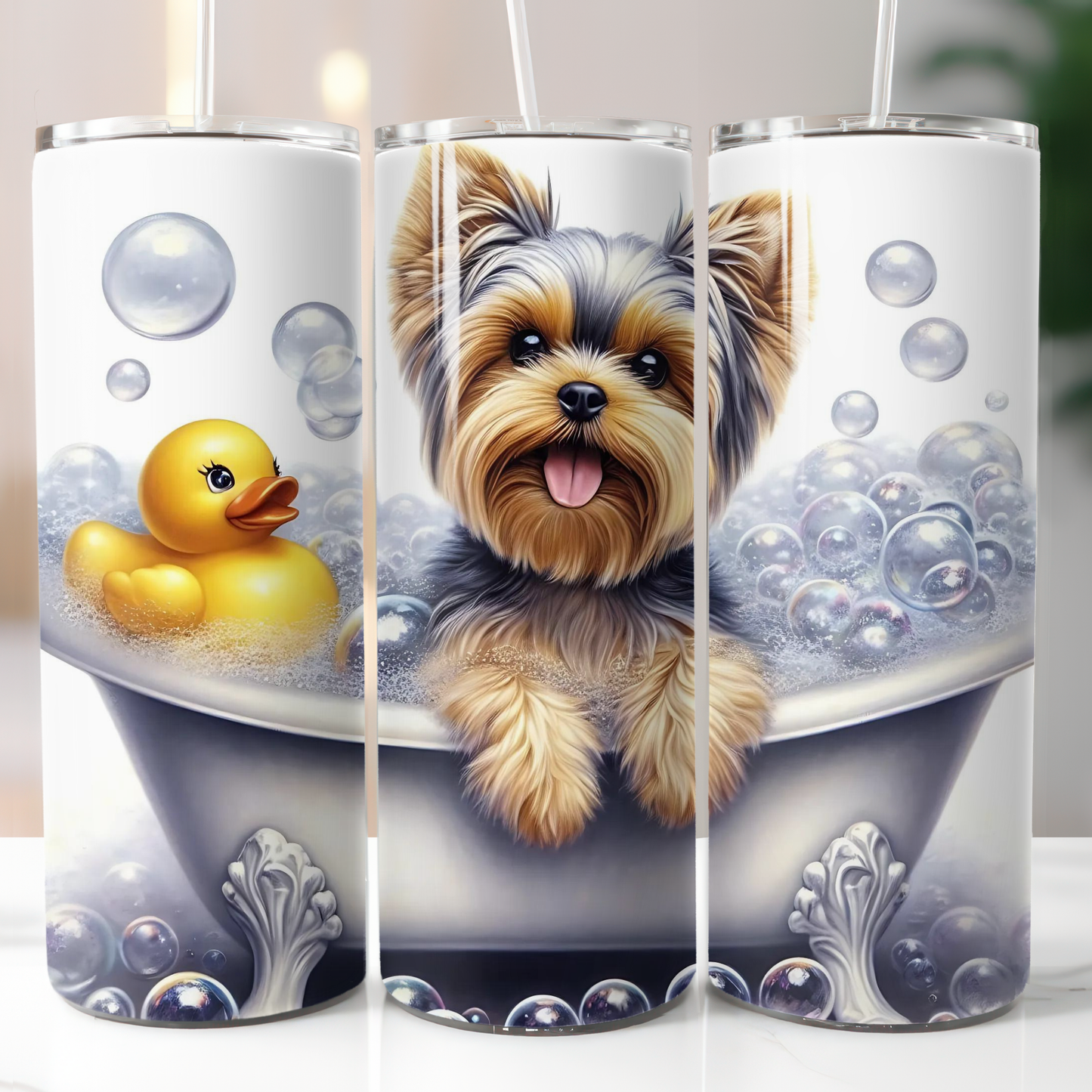 Yorkie Bubble Bath