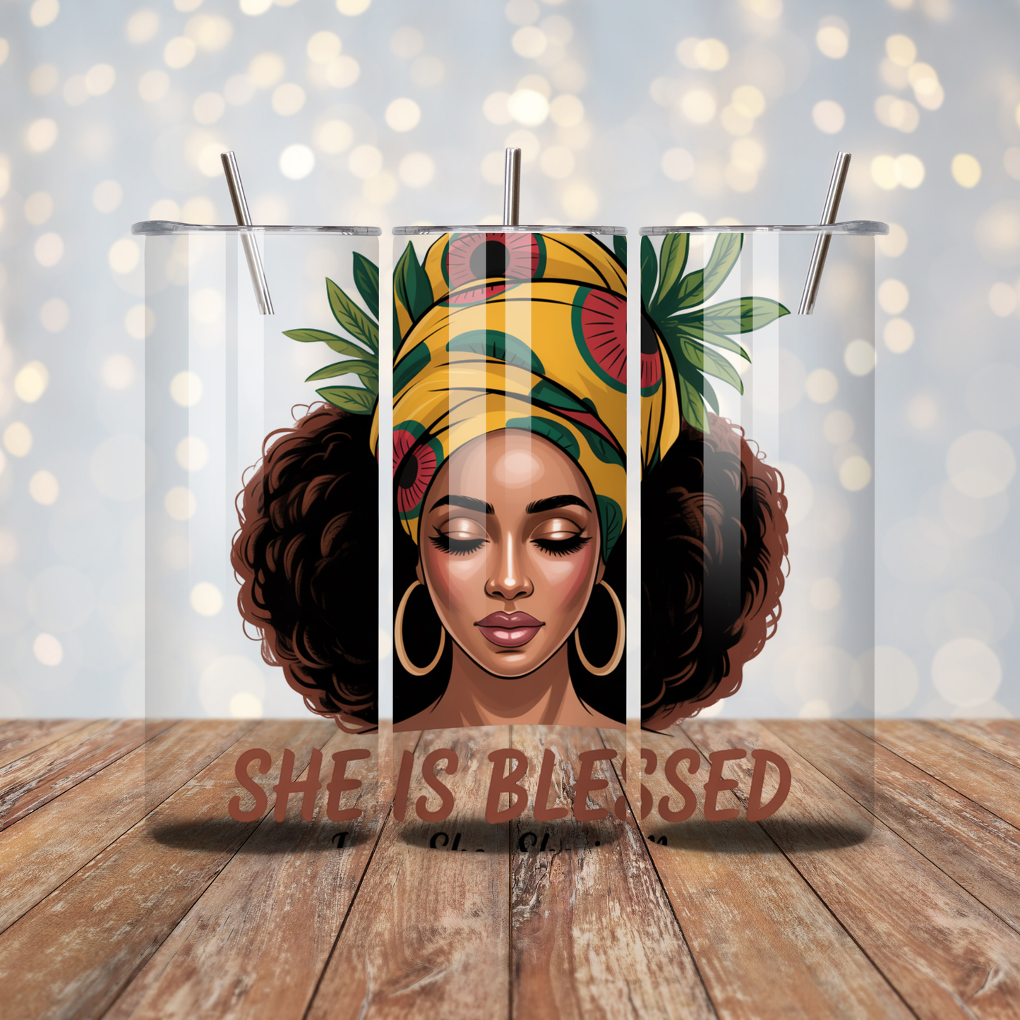 She Is Blessed Sublimation Transfer