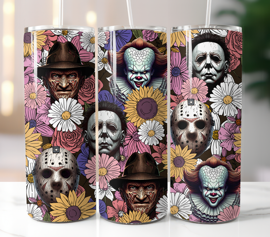 Horror Sunflowers, Sublimation Transfer