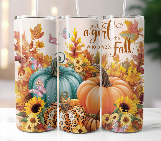 A Girl That Loves Fall, Sublimation Prints