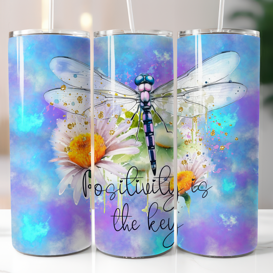 Dragonfly Quote, Sublimation, Ready To Press, Print Out Transfer, 20 oz, Skinny Tumbler Transfer, NOT A DIGITAL