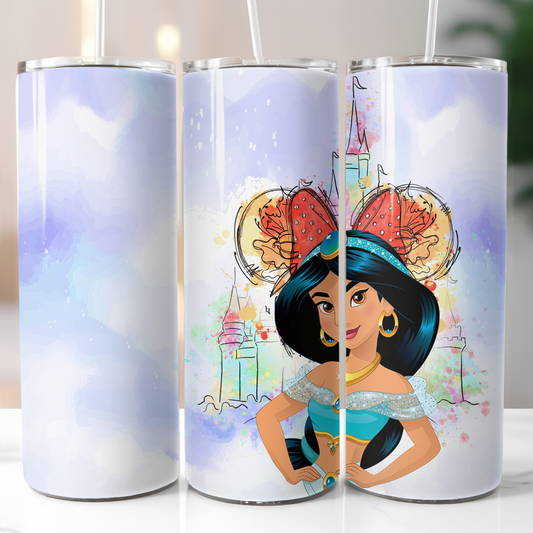 Princess Castle Bow, Sublimation Transfer