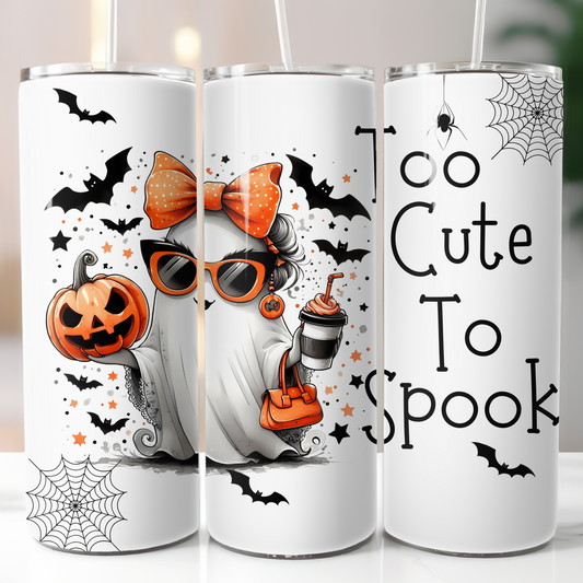 Too Cute To Spook, Sublimation Transfer