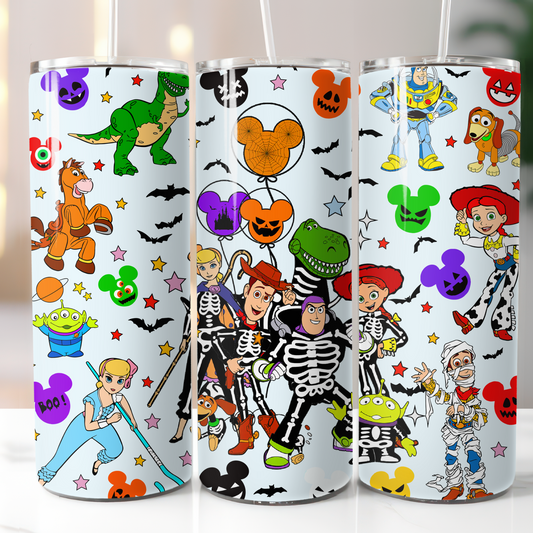 Toy Story Halloween,  Sublimation, Ready to Print, Ready To Press, Print Out Transfer, 20 oz, Skinny Tumbler Transfer, NOT A DIGITAL