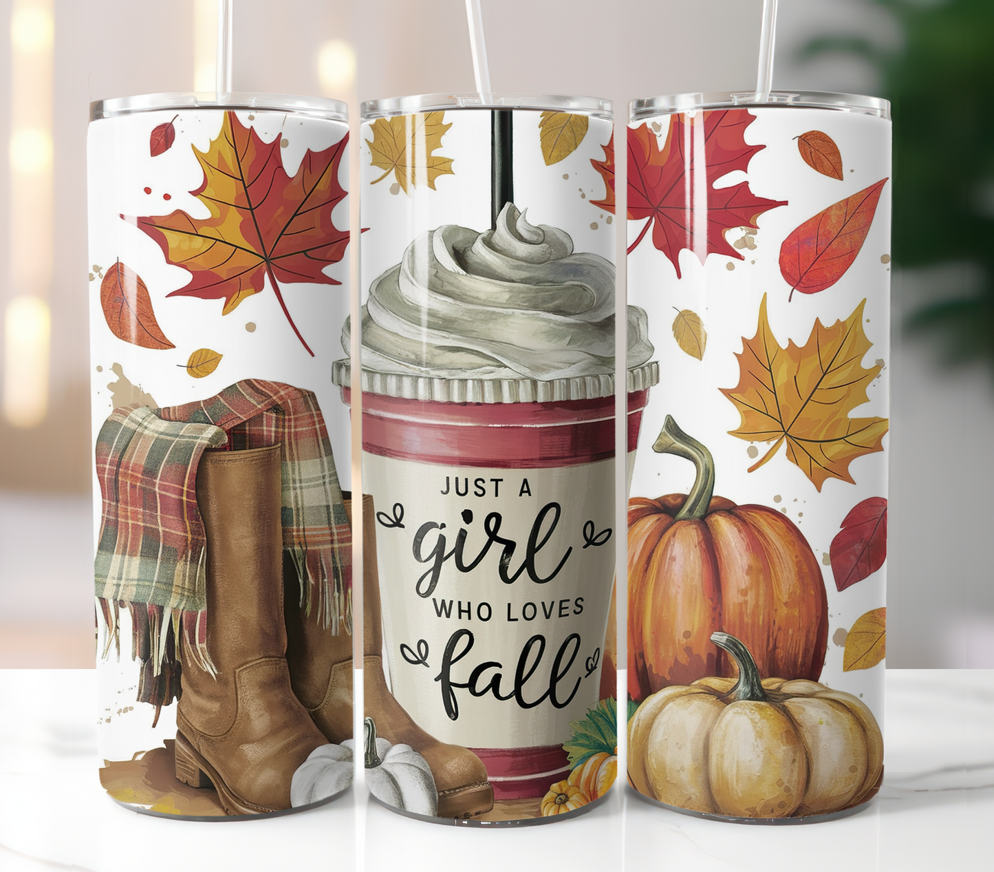 A Girl That Loves Fall, Sublimation Prints