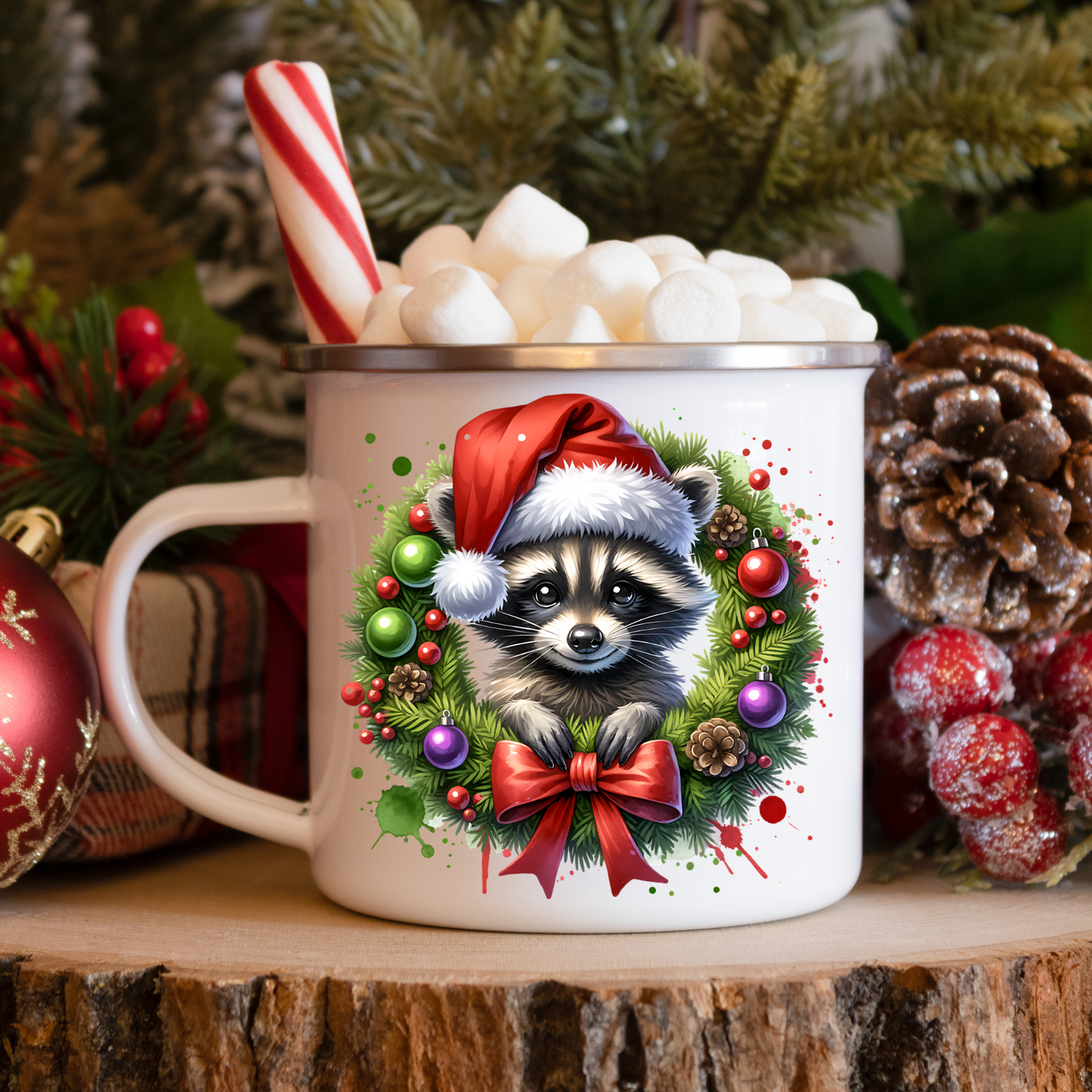 Raccoon Christmas