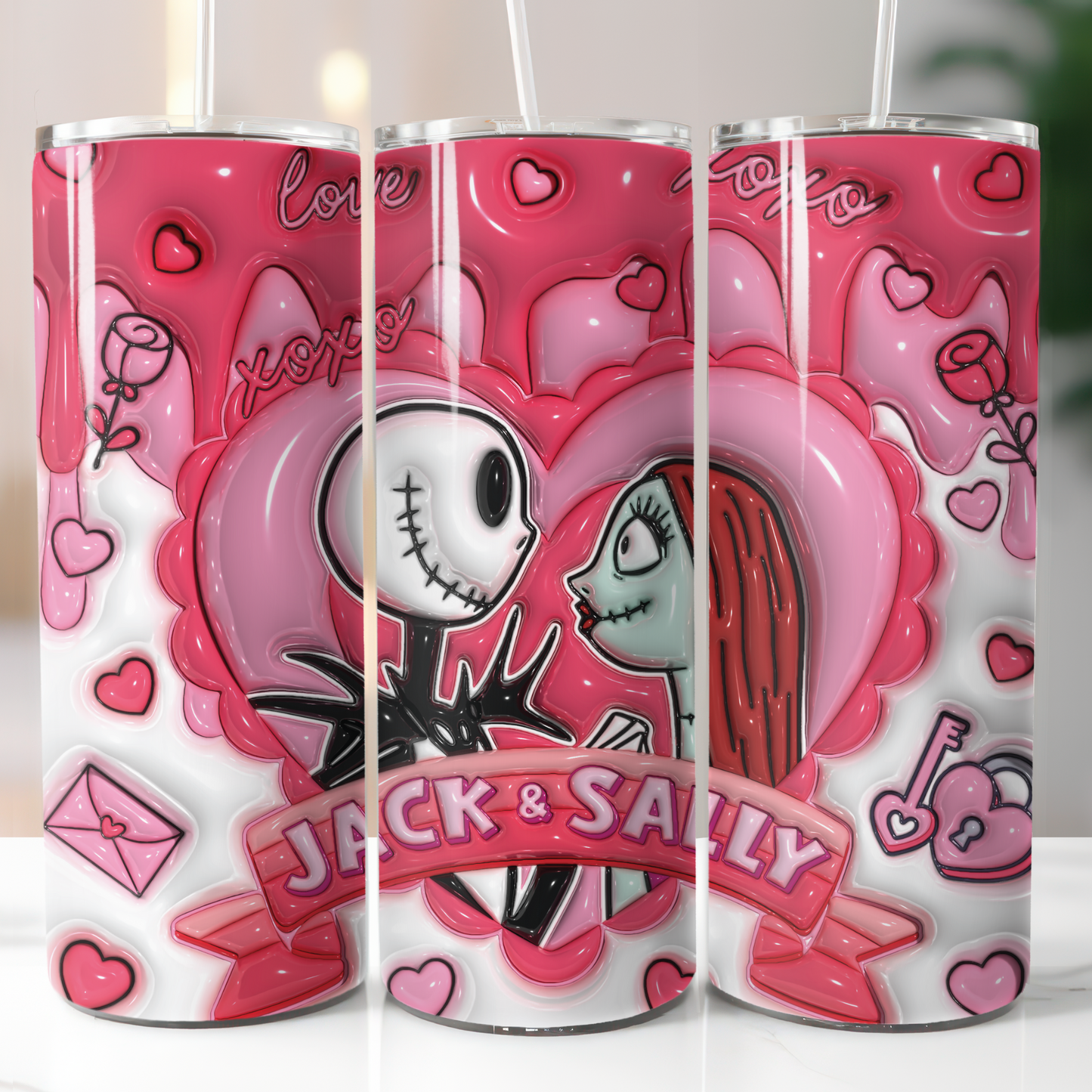 Animation Valentine's Day, Sublimation Transfer