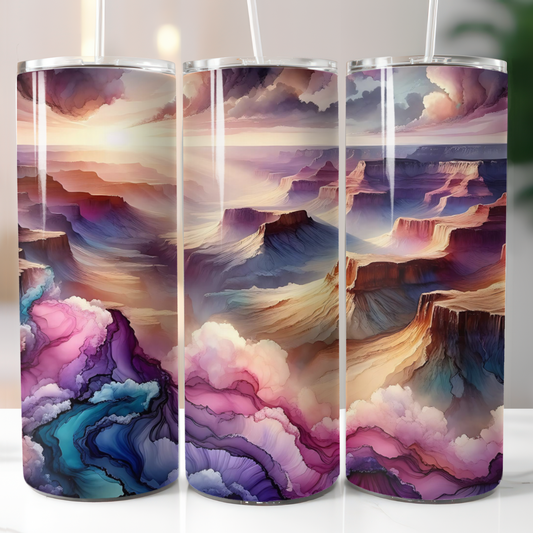 Grand Canyon Alcohol Ink