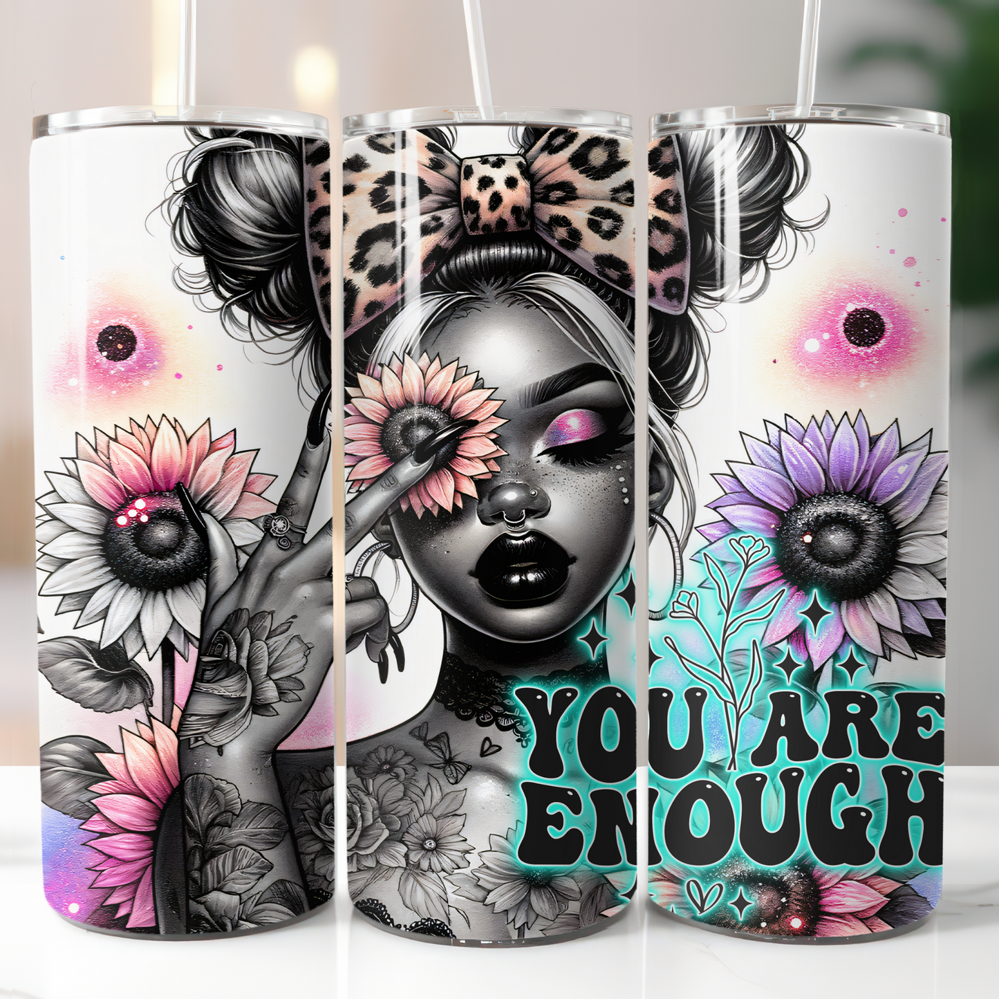 You Are Enough, Sublimation Transfer