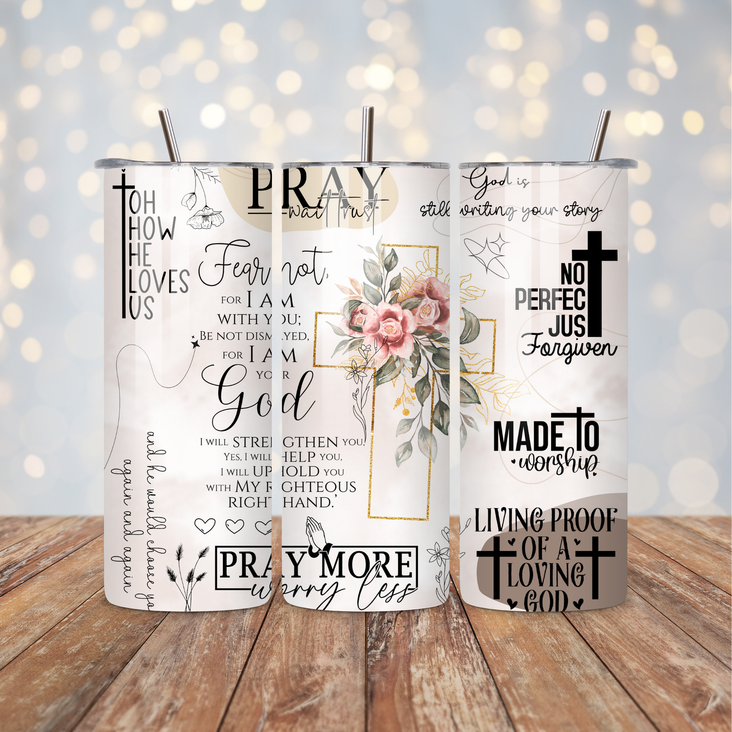 Prayer Quotes Sublimation Transfer