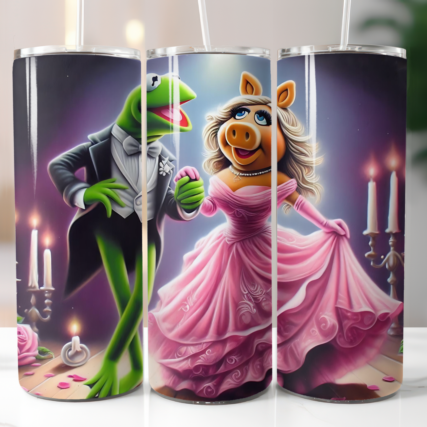 Frog and Pig Dancing Couple
