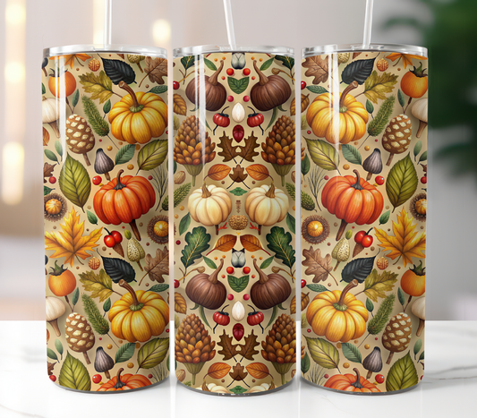 Pumpkin Pattern, Sublimation Prints