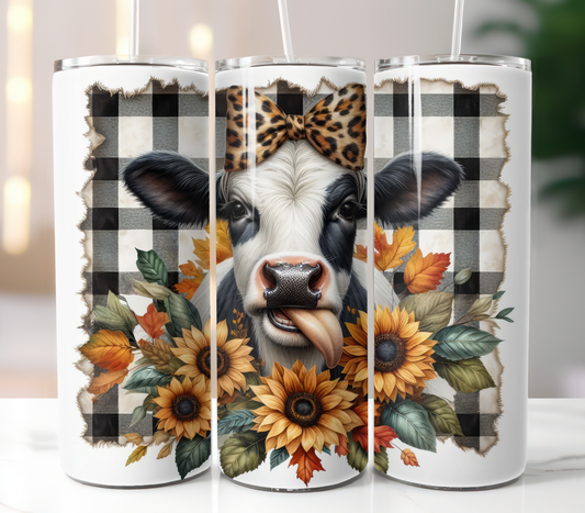 Highland Cow Sunflower, Sublimation Prints