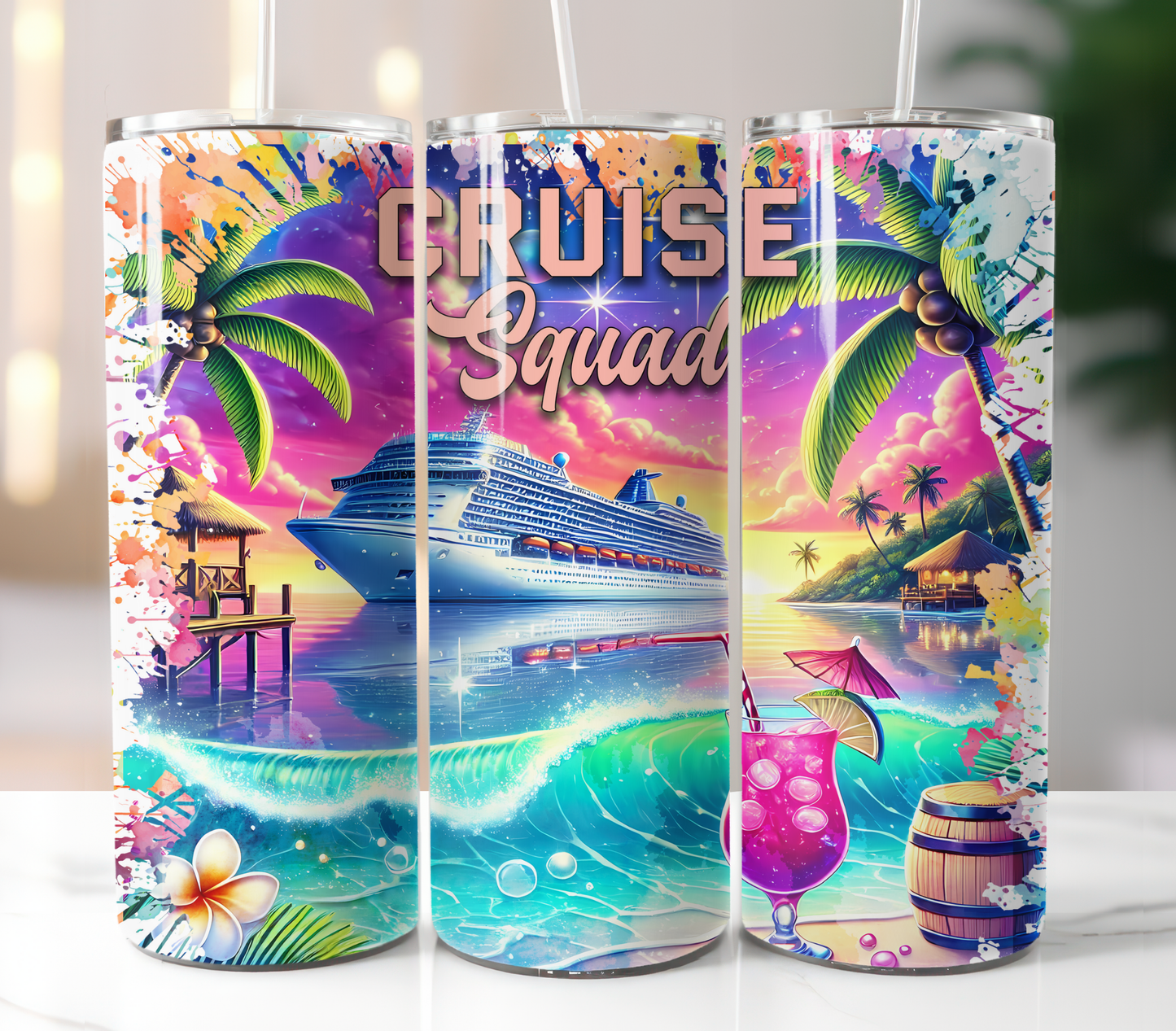 Cruise Squad, Sublimation Transfer