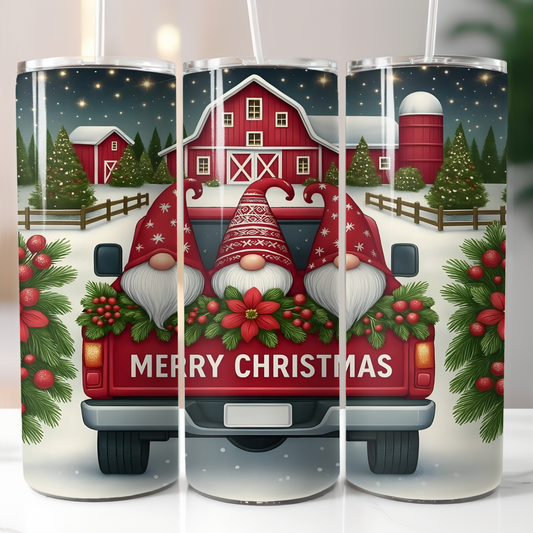 Merry Christmas Gnomes Sublimation Transfers