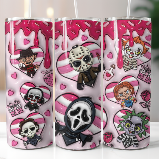 3D Horror Valentine's Day, Sublimation Transfer