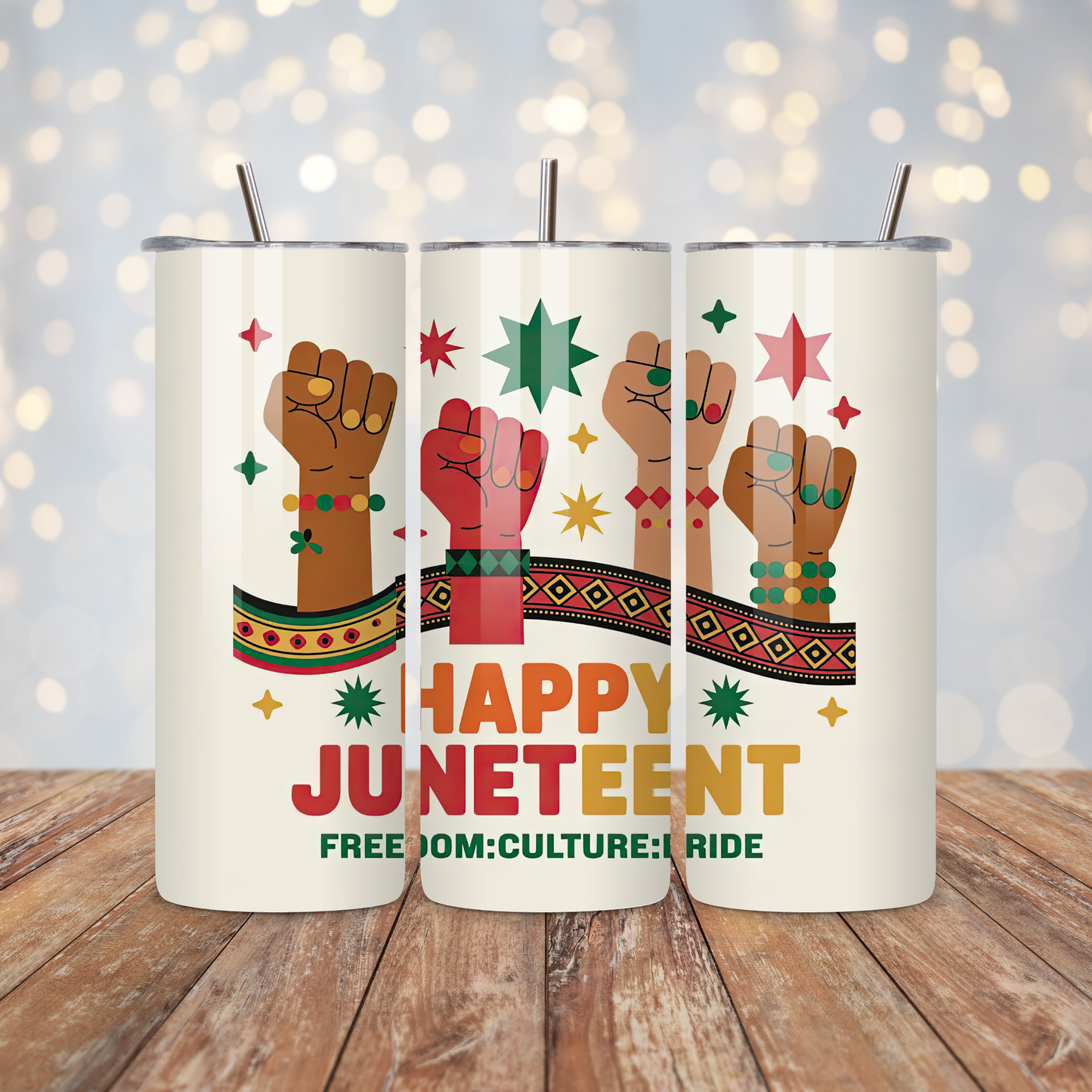 Happy Juneteenth Sublimation Transfer