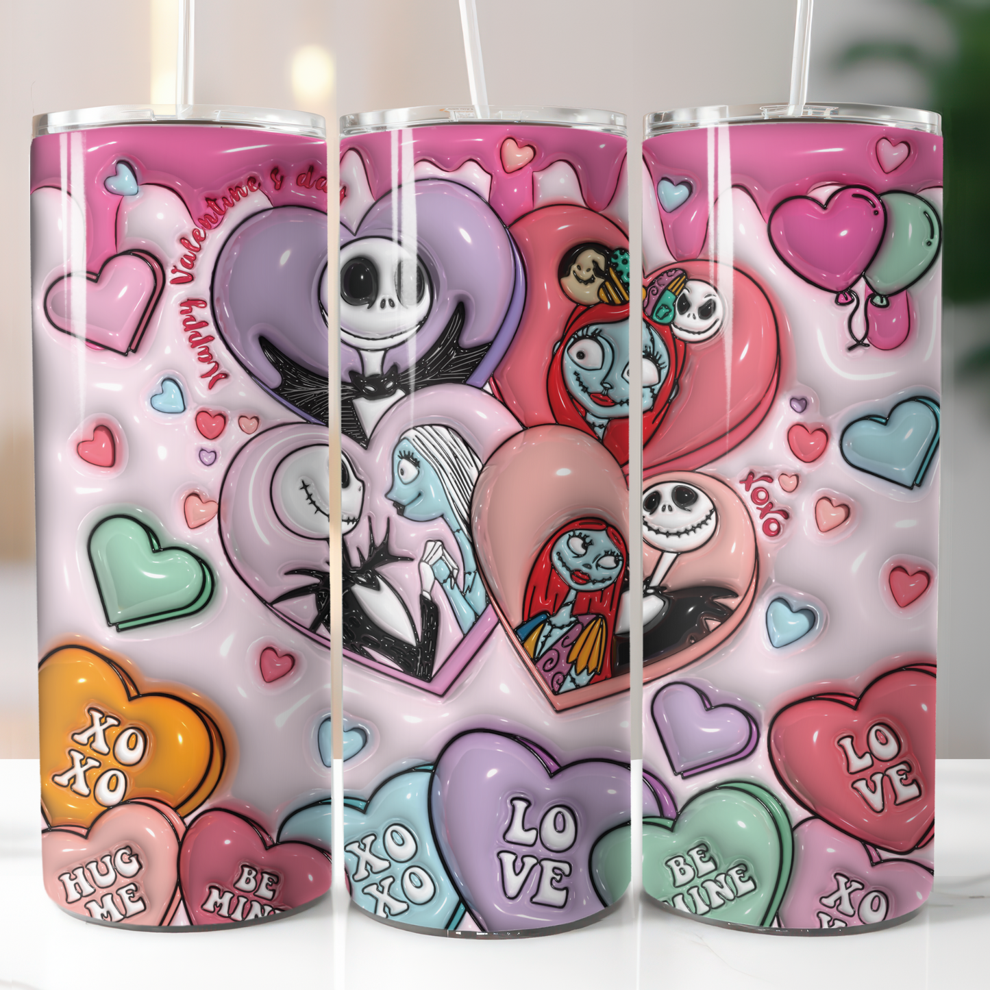 Animation Valentine's Day, Sublimation Transfer