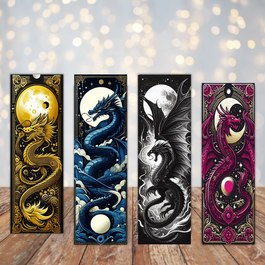 Dragons Bookmarks Sublimation Transfers