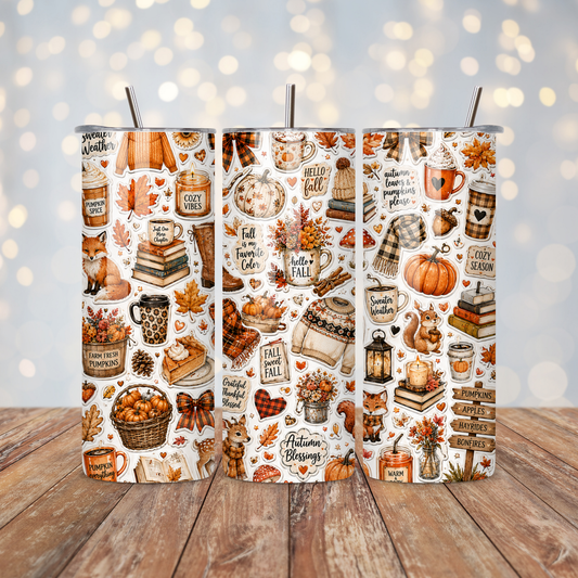 Fall Collage Sublimation Transfer