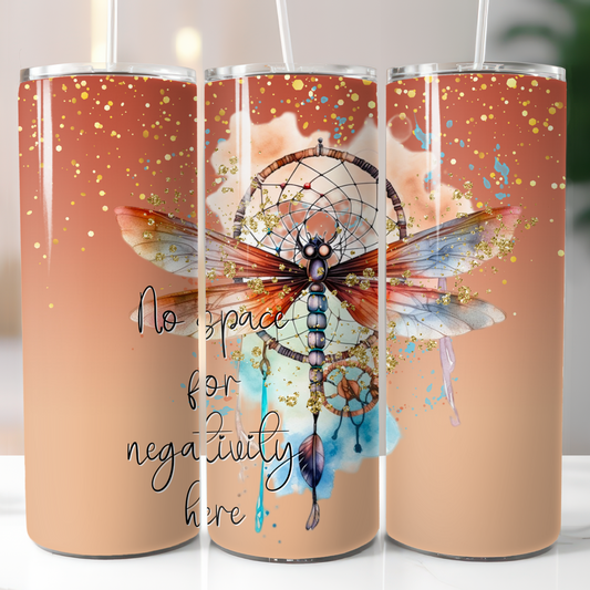 Dragonfly Quote, Sublimation, Ready To Press, Print Out Transfer, 20 oz, Skinny Tumbler Transfer, NOT A DIGITAL