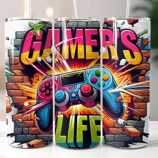 Gamers Life, Sublimation Transfer