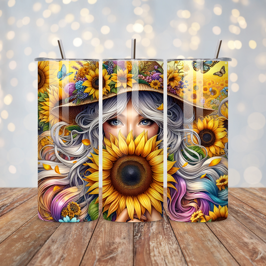 Sunflower and Wheat Sublimation Transfer