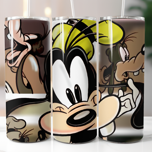 Disney Goofy, Sublimation, Ready To Press, Print Out Transfer, 20 oz, Skinny Tumbler Transfer, NOT A DIGITAL